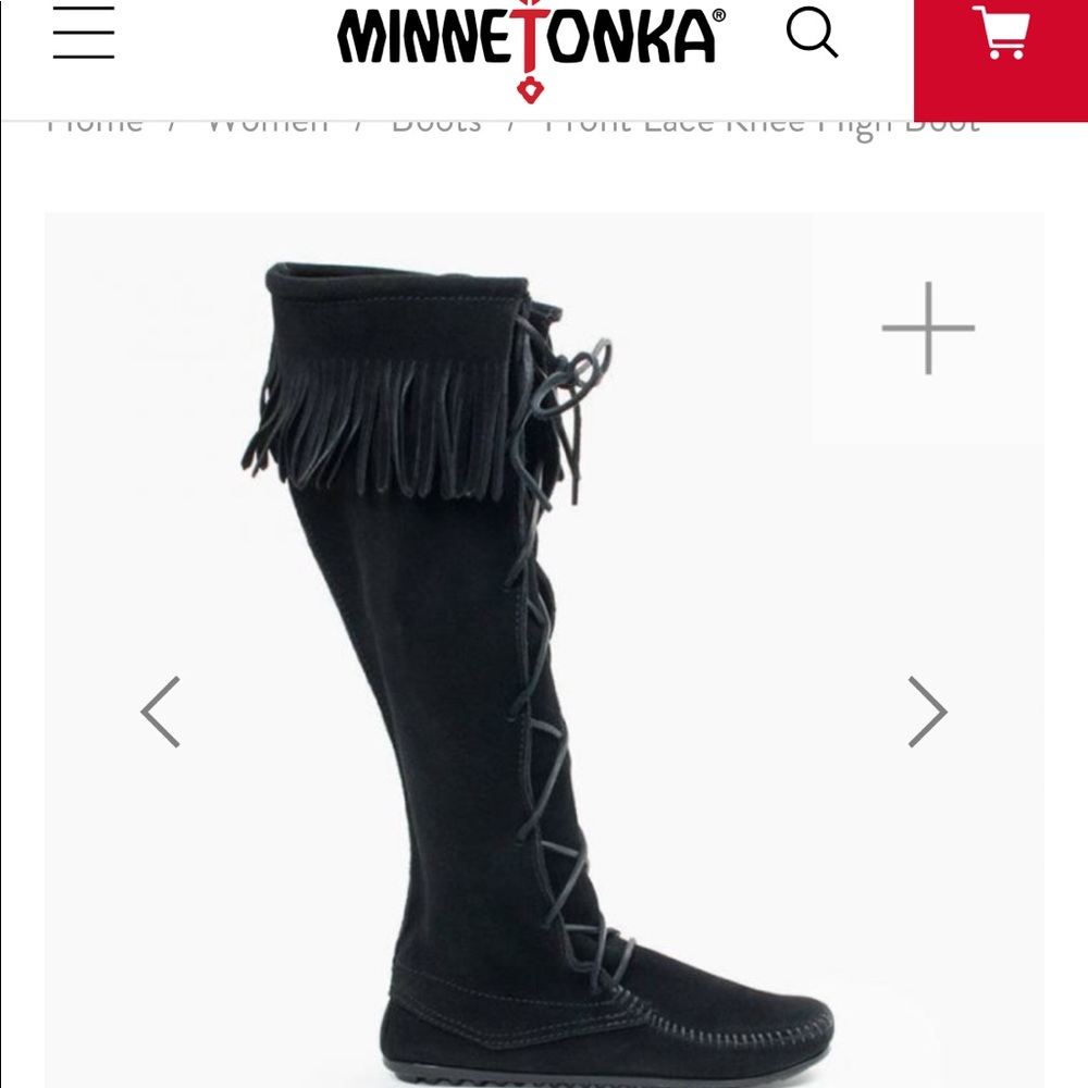 🌟Minnetonka lace up boots